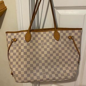 LOUIS VUITTON DAMIER AZUR MEDIUM NEVERFULL!!!!!